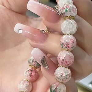 🔅🆕🔅 Pair of Elegant Colorful Glass Beaded Floral Bracelet✨